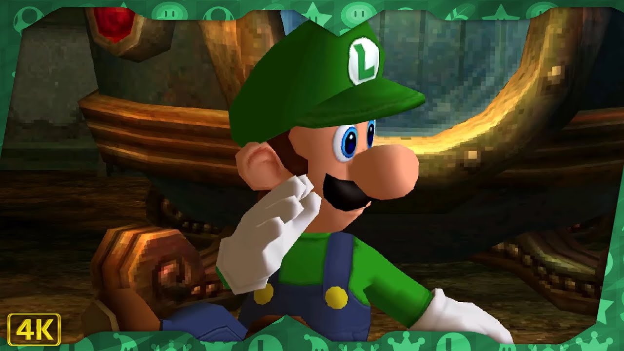 Luigi's Mansion 3DS Remake ⁴ᴷ The Hidden Mansion (все платиновые портреты, ранг S) Только верхний