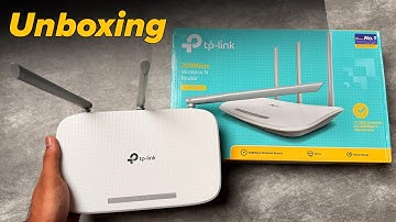 TP Link WR845N WiFi Router Unboxing | N300 TL-WR845N | 300Mbps Speed