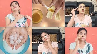 Simple diy for summer skin problems. het rid of sun tan, burn, large
pores and oily with these awesome effective hacks. follow me on
instagram: ...