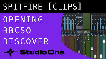 How to Load BBCSO Discover in Studio ONE