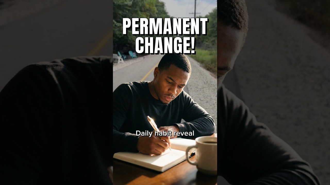 The only affirmation you need for permanent change #shorts #dailyhabits