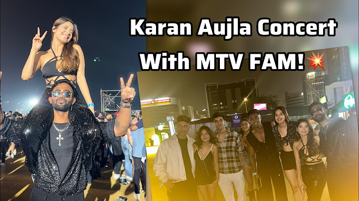 Mumbai Traffic Vs Karan Aujla’s concert! Guess who won?? 😭|| With MTV fam 💥​⁠@justinDcruz8