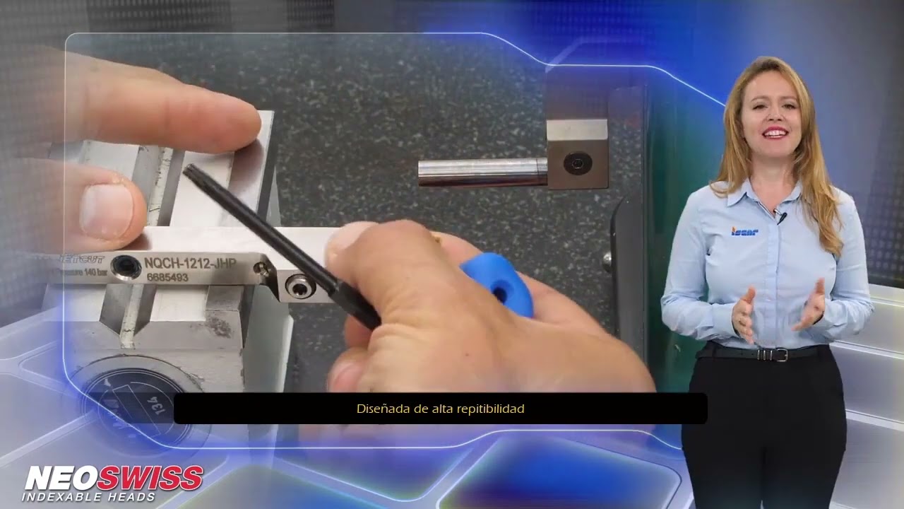 ISCAR NeoSwiss: Nuevas Cabezas Modulares de Cambio Rápido para Tornos de Decoletaje