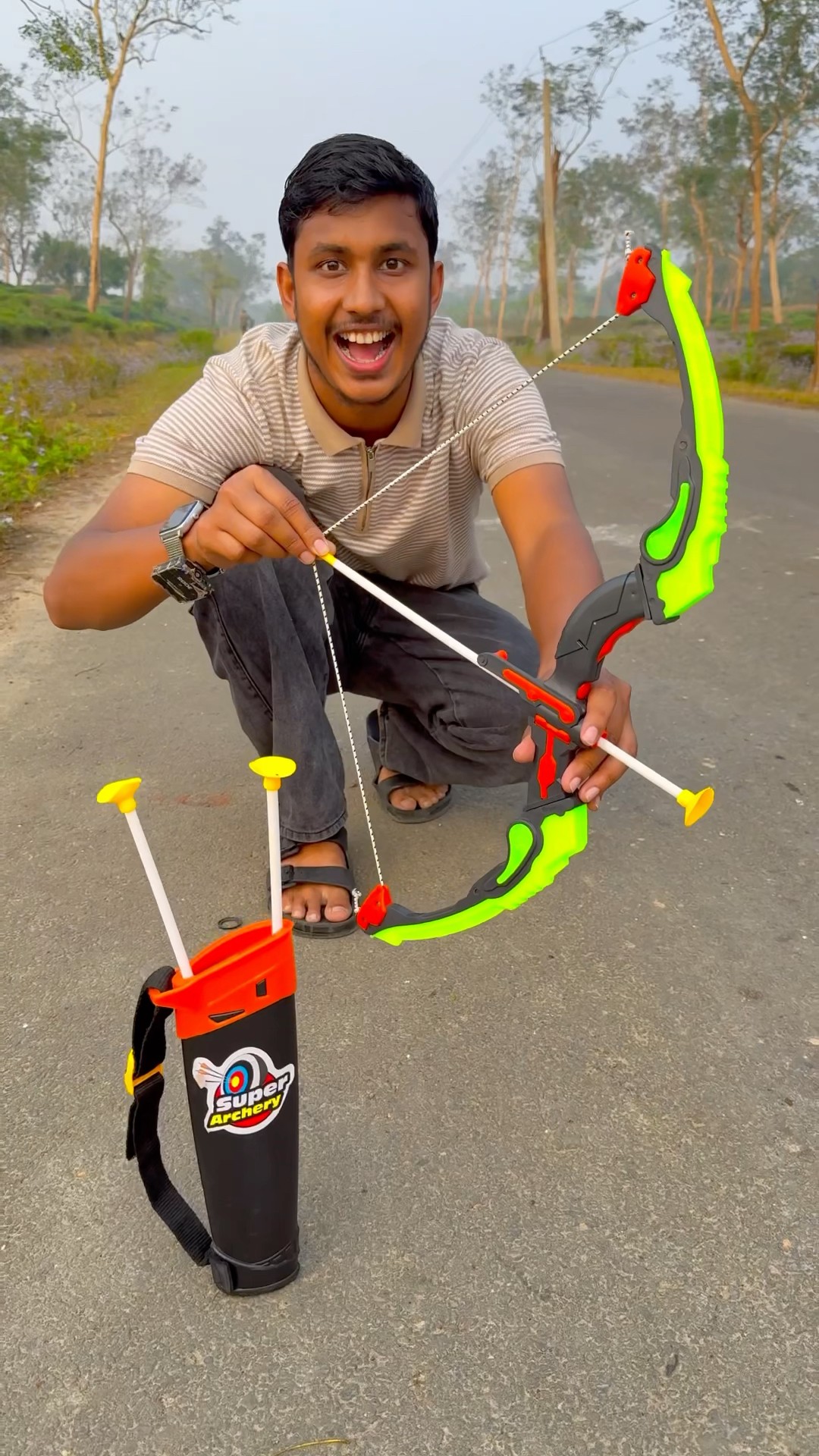 Amar new bow and arrow test shorts