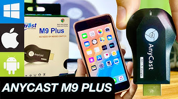 ANYCAST M9 PLUS WiFi HDMI Wireless Display Dongle - Unboxing | Easy Screen Mirroring Test