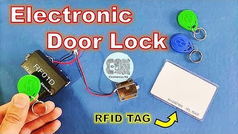 how to make RFID door lock system without arduino
