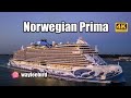 Norwegian Prima Cruise Ship (4K)