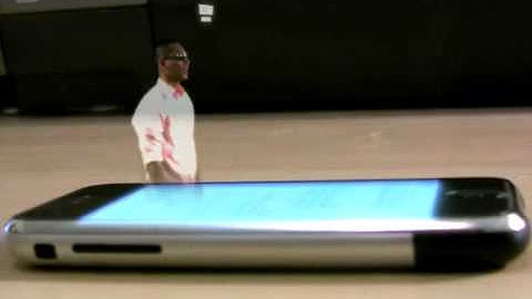 Holographic Text Messages - "Get This $wiss!!"