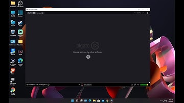 elgato 4k utility device is in use by other software 100% fix