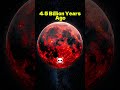 Moon 2030 vs 4.5 Billion Years Ago 🌙🔥 #shorts