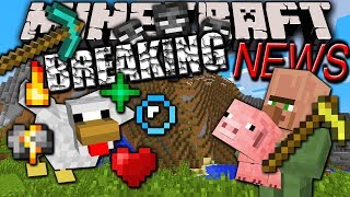 Minecraft 1.8 News: Villagers Work Farms, Auto-Wither & Golem, Particles, Mossy Cobble, New Skins