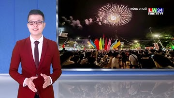 Người dân cả nước hân hoan chào đón năm mới 2024 | LONG AN TV
