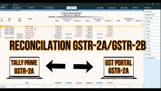 New Customization of GSTR-2A/2B Reconciliation In Tally Prime 2.1 || Tally For Beginners || screenshot 3