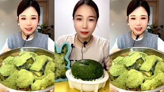 Qian & Yy Asmr Ice Eating With Matcha