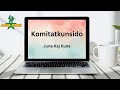 Komitatkunsido | June kaj Kune | Esperanto