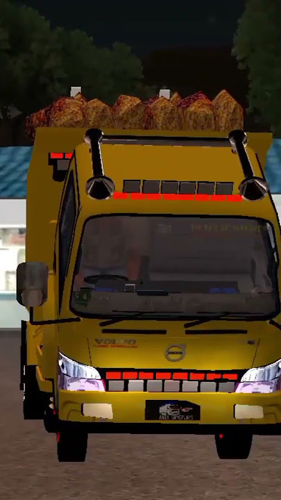 suara rem truk Sumatra