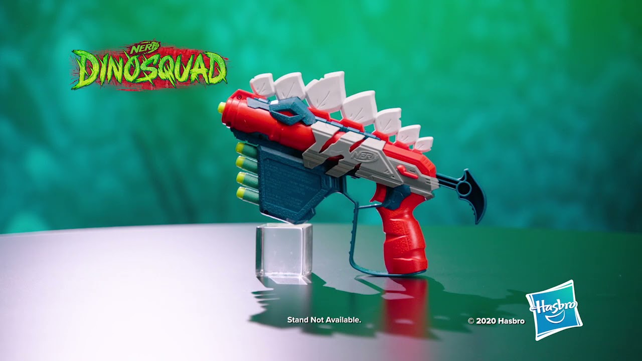 LANZADOR NERF DINOSQUAD STEGO-SMASH