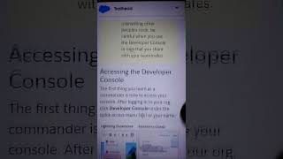 Get started with the developer console