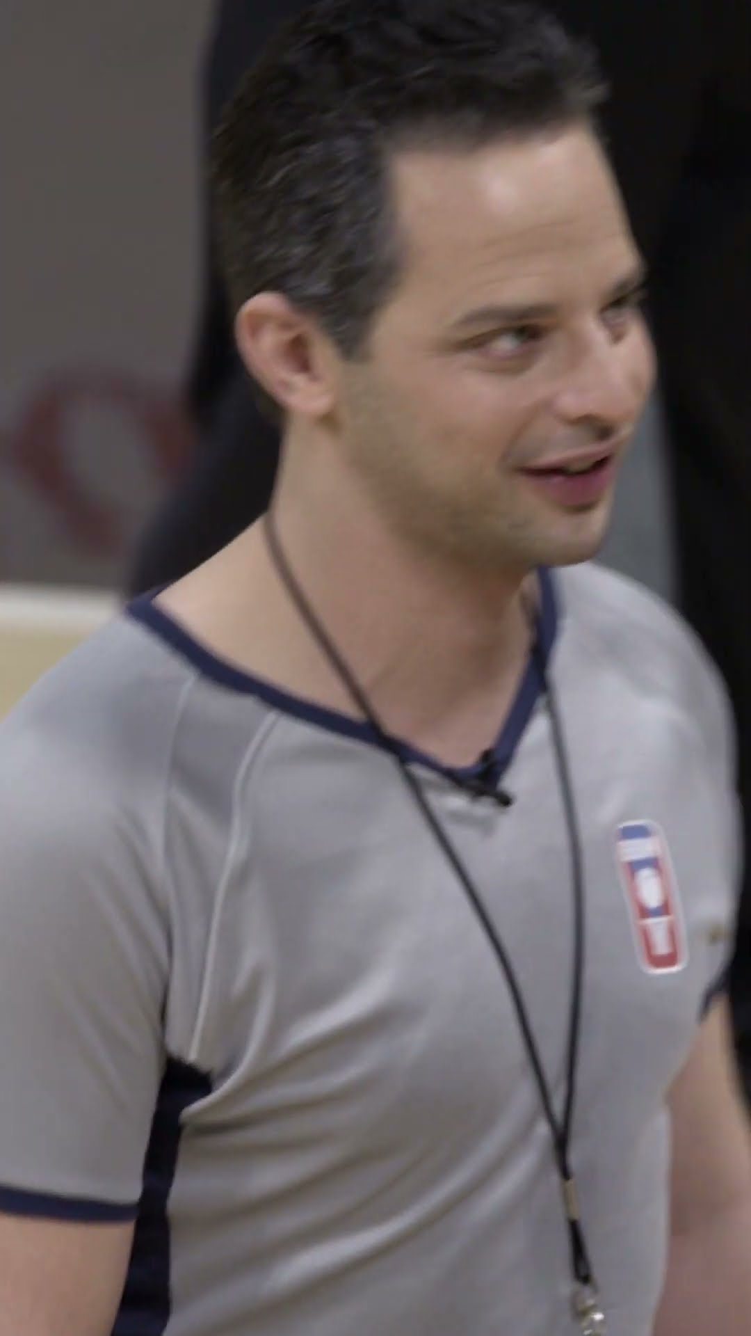 Ref Jeff is always booked and busy. #KrollShow
