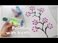 Bottle Painting Technique for Beginners ♡ Craft HACKS ♡ Maremi's Small Art ♡