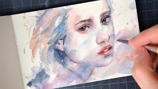 【WATERCOLOR PORTRAIT】 Sensual
Music: Echolox - Relief ⇨ http://echolox.com/track/relief ⇦
deviantArt: http://laovaan.deviantart.com/
Get a print of this picture: http://bit.ly/laovaanstore
Facebook: https://www.facebook.com/Laovaan
After doing all these rendered paintings it is really difficult for me to just let go and to stop even if the urge is strong to continue working.
Questions about materials, brushes, colors, paper etc.?
Watch my Q&A series! ⇨ http://bit.ly/LaovaanQASeries ⇦
Ink / Colors / Material used:
Watercolor (Schmincke) on Moleskine
200-gsm/135 lb., cold-pressed paper
about 2 hours
Do not download and re-upload this video to any other website, for example your Facebook Page. You are allowed to embed it directly by using the YouTube link so that video description and in-video annotations stay intact. 【WATERCOLOR PORTRAIT】 Sensual