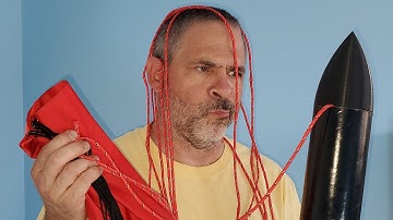 The proper length for a parachute shock cord