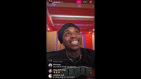 Jacquees sings his NEW Unreleased R&B Song For his upcoming Deluxe Album | IG LIVE (4/27/23)