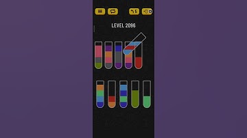 Water sort puzzle level 2096