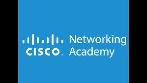 CISCO Networking Academy - How to activate your account