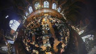 Harvard through Drew Faust's eyes: Annenberg Hall | 360° video