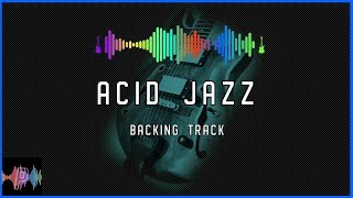 Acid Jazz Funk Backing Track in B Dorian chords