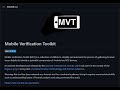 Pegasus Spyware Detection Using MVT iOS Device in Kali Linux