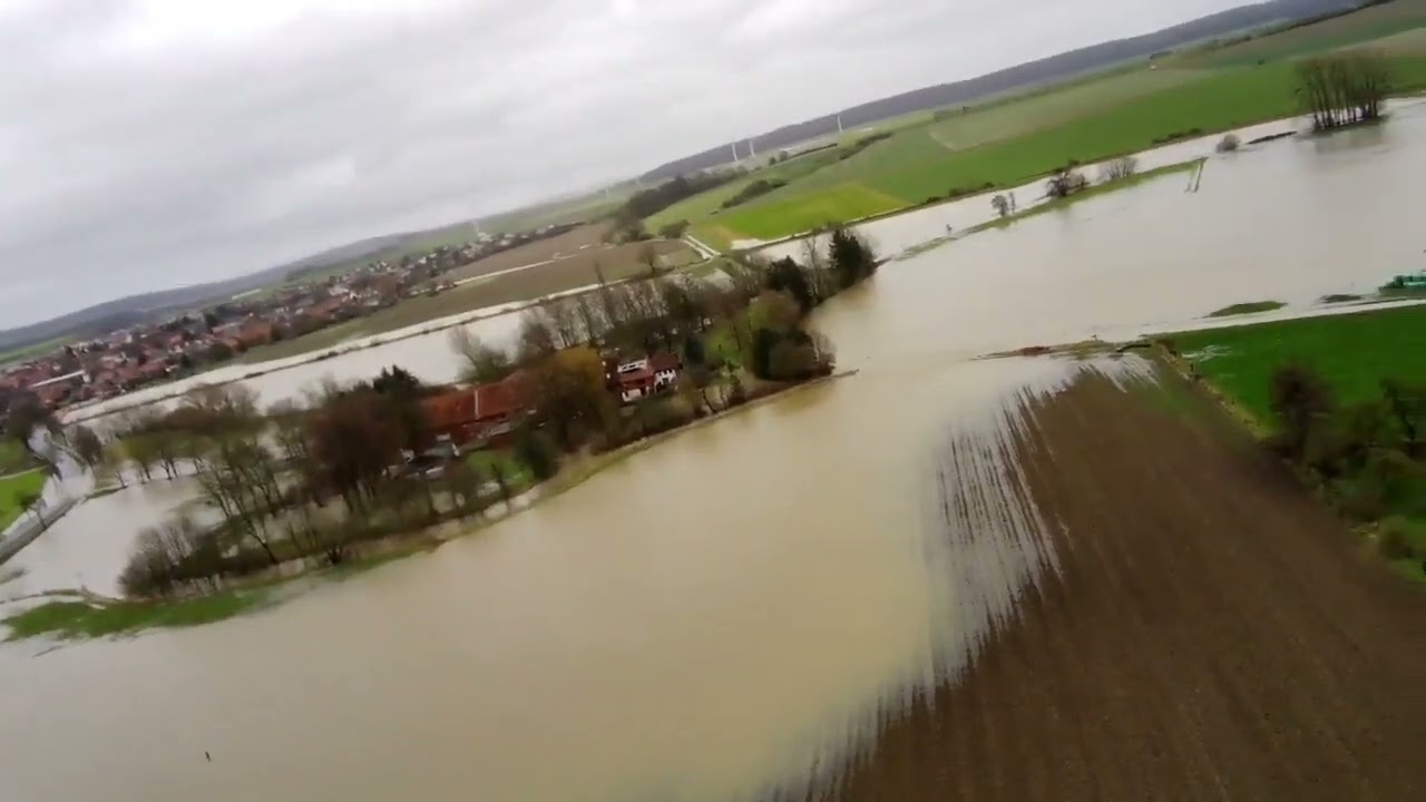 Hochwasser Holle 24.12.2023 #nosound #nocomment #Holle #Sottrum #hochwasser