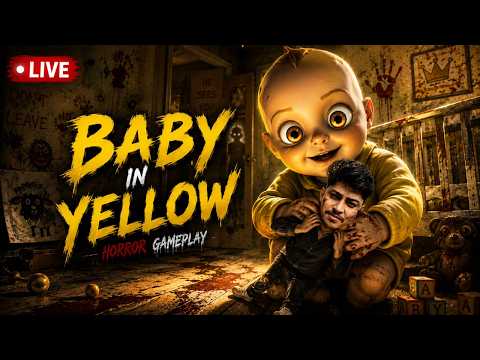 Live:  MOST SCARY HORROR AND FUN GAMES EVER LIVE #shortsfeed #shortslivestream #thebabyinyellowlive