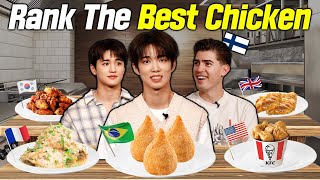 Which Country Has The Best Chicken In The World? l Rank-it l Brazil, Korea, France, Finland, Thai