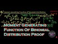 Moment Generating Function of Binomial Distribution Lec 11 | Urdu/Hindi.