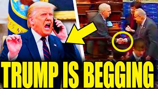Trump Begs Senator To Not End Term As Majority Collapses