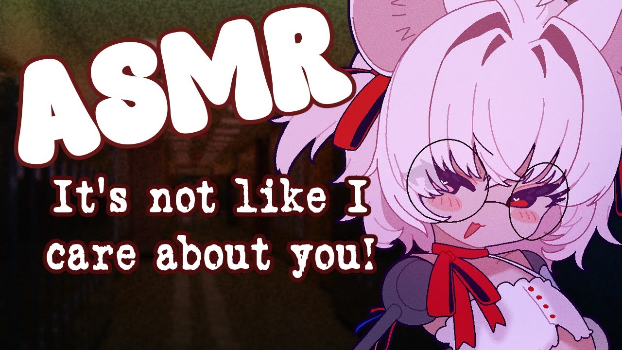 [ASMR] Tsundere mouse bullies you affectionately ~