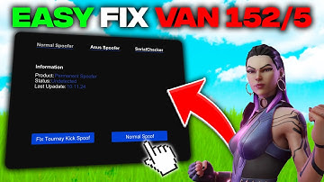 EASY FIX VAN 152/5 In Valorant 2025 ! 🔥