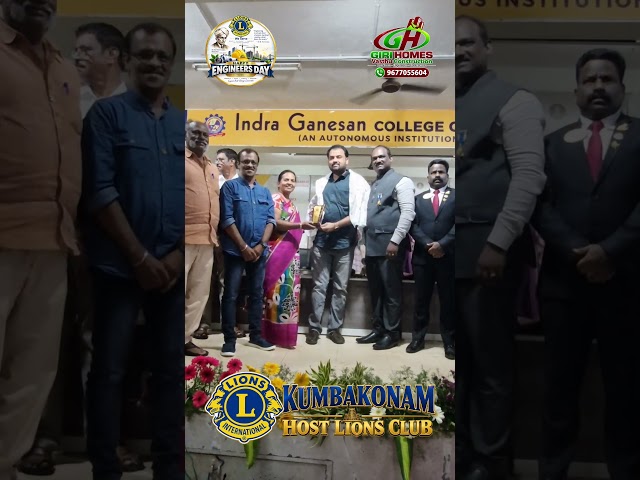 #EngineersDay #ProudEnginee #CivilEngineer #GiriHomes #Kumbakonam #LionsInternational #Engineering