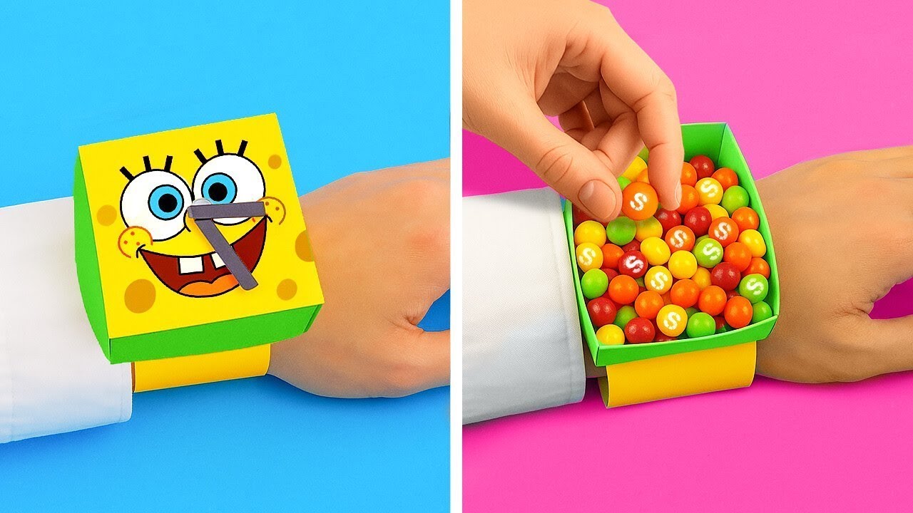 SCHATTIGE PAPIEREN KNUTSELS VOOR SCHOOL! Doe-het-zelf, makkelijk en leuk, voor elke student!