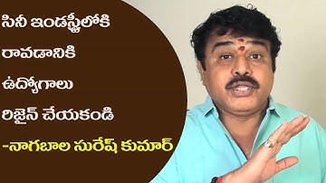 Acting Classes By Nagabala D. Suresh Kumar - Don