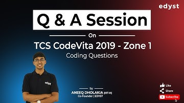 Q and A Session | CodeVita 2019 | Edyst