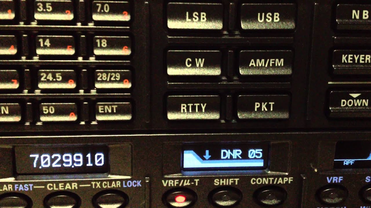 FTDX-5000D DNR Test, PY1RY, 7 MHz.