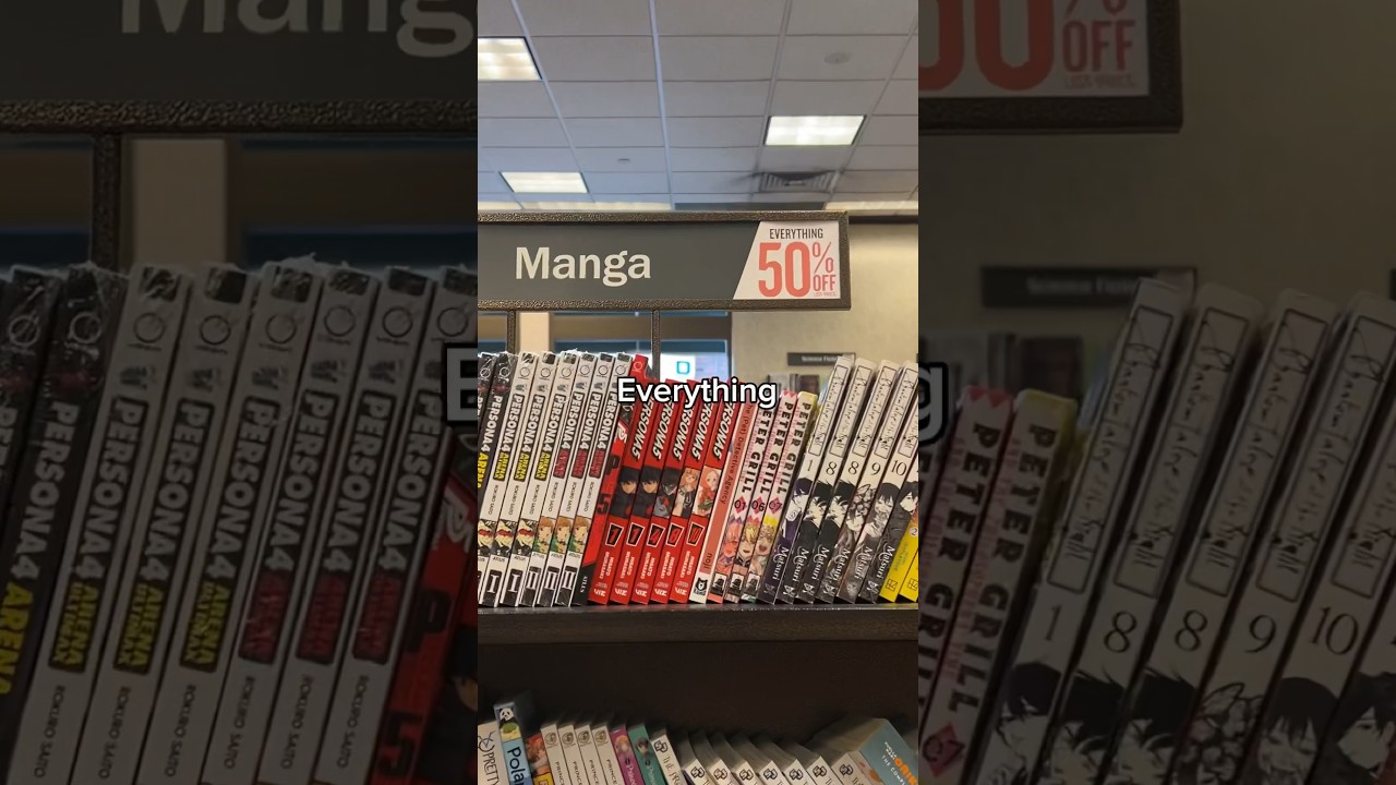 Huge Manga Sale!🔥Manga shopping + Haul! 