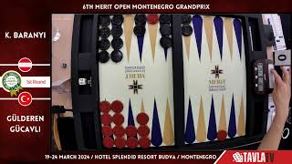 Gülderen GÜCAVLI - K.BARANYI | 6th Merit Open Montenegro Grandprix (19-24 March 2024)