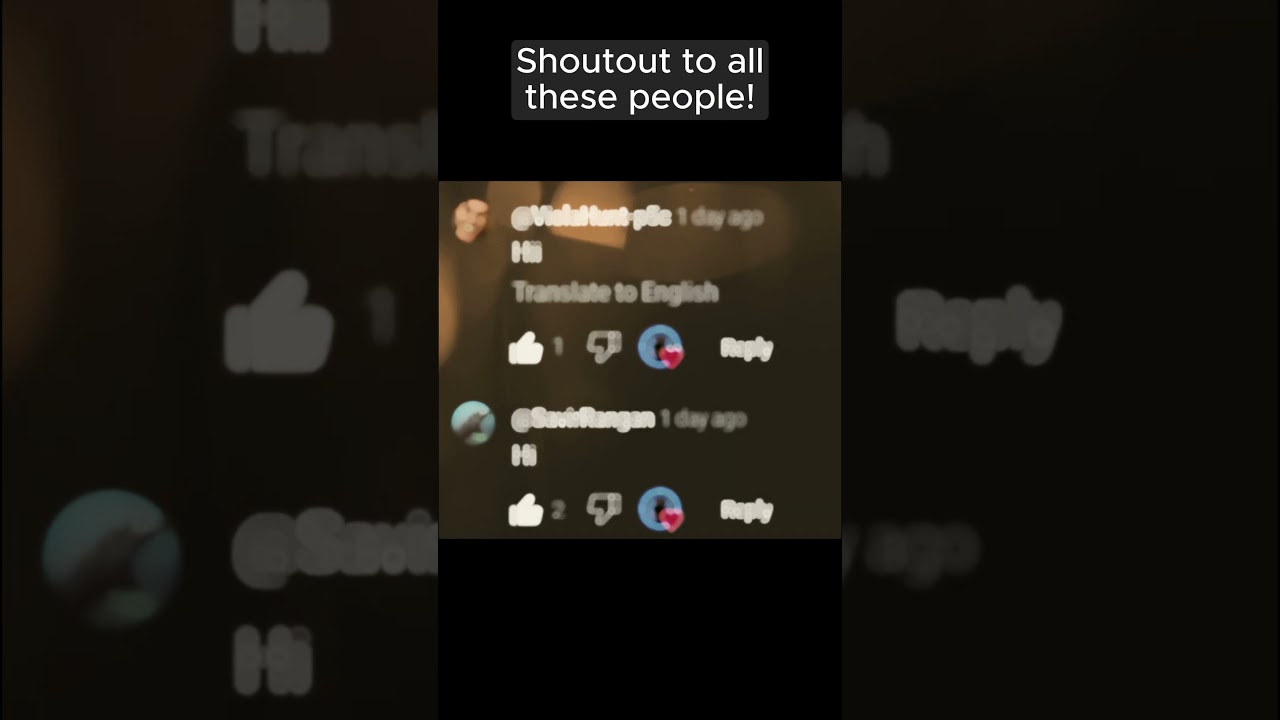 SHOUTOUT VIDEO📢(And more free shoutouts)   