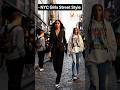 NYC Girls Street Style 🇺🇸🔥 Which Outfit Wins? #fashion #streetstyle #nycfashion #outfitinspo #shorts
