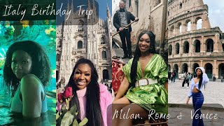 Travel Vlog to Italy 🇮🇹 Milan, Rome & Venice B-day trip ♒️ by Shes Price Less 147 views 1 year ago 28 minutes