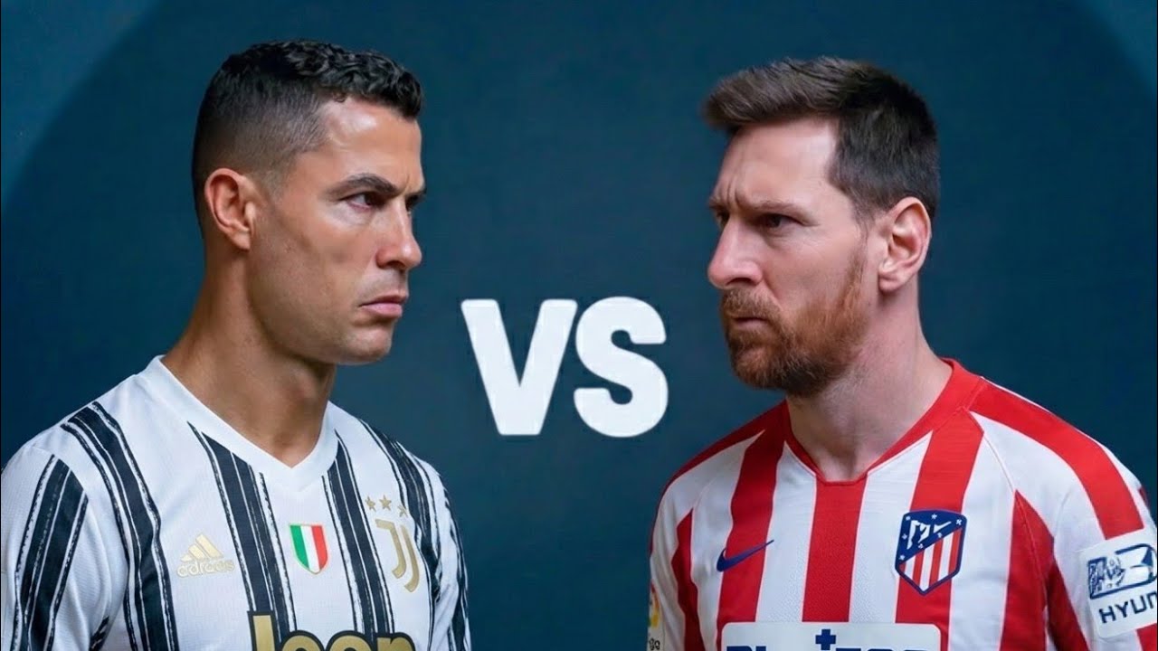Messi vs Ronaldo | Juventus vs Atletico Madrid | Epic Battle